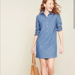 Old Navy Cotton Denim Dress